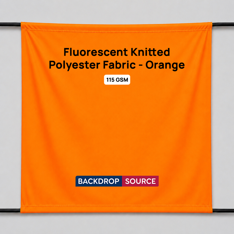 Fluorescent Knitted Polyester Fabric Printing