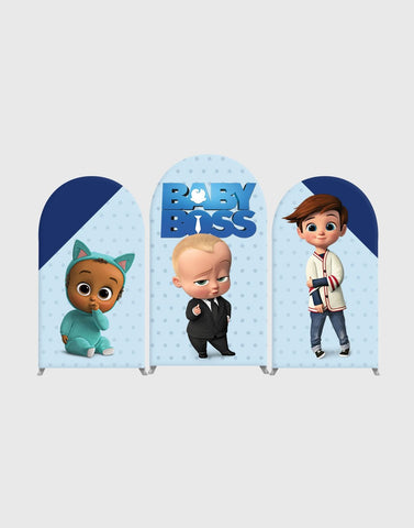 Pre Designed Arch Design Print Themed Party Media Sets for Birthday / Events/ Weddings