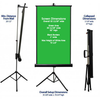 Collapsible Chromakey Panel for Live Streaming Videos