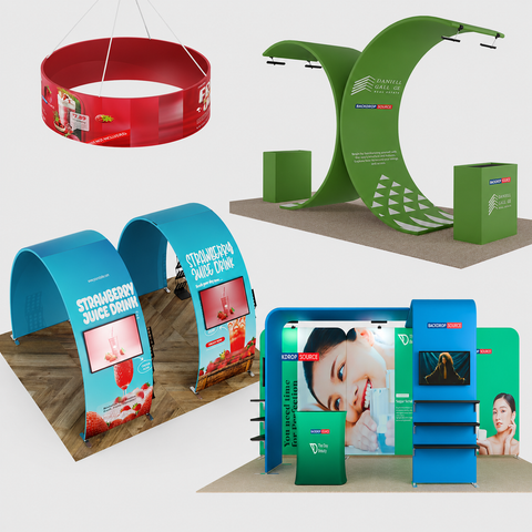 3m x 6m Trade Show Booth Kits
