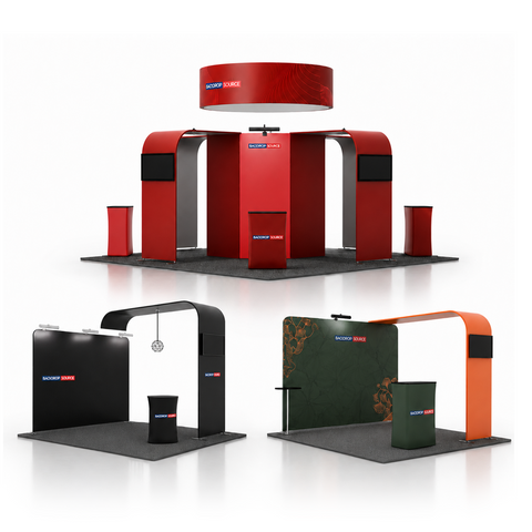 3m x 3m Trade Show Booth Kits