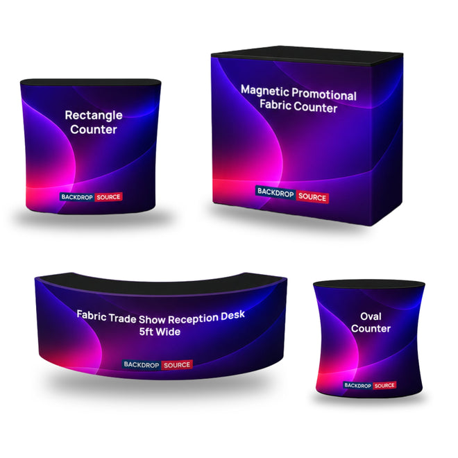 Custom Trade Show Counters & Podiums