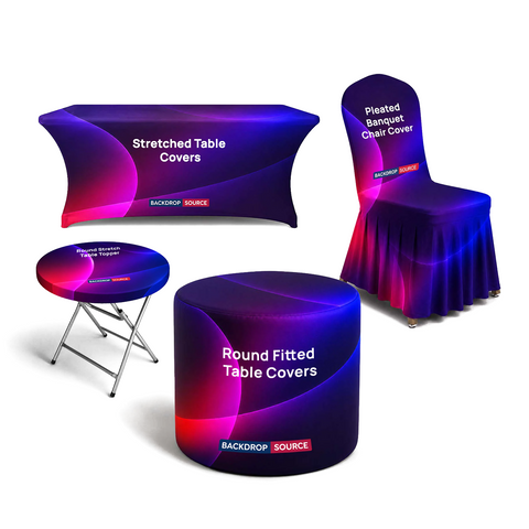 Custom Printed Table Covers & Throws