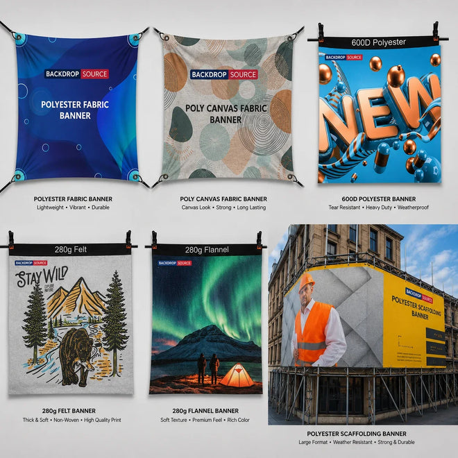 Dye-Sublimation Fabric Banner Printing
