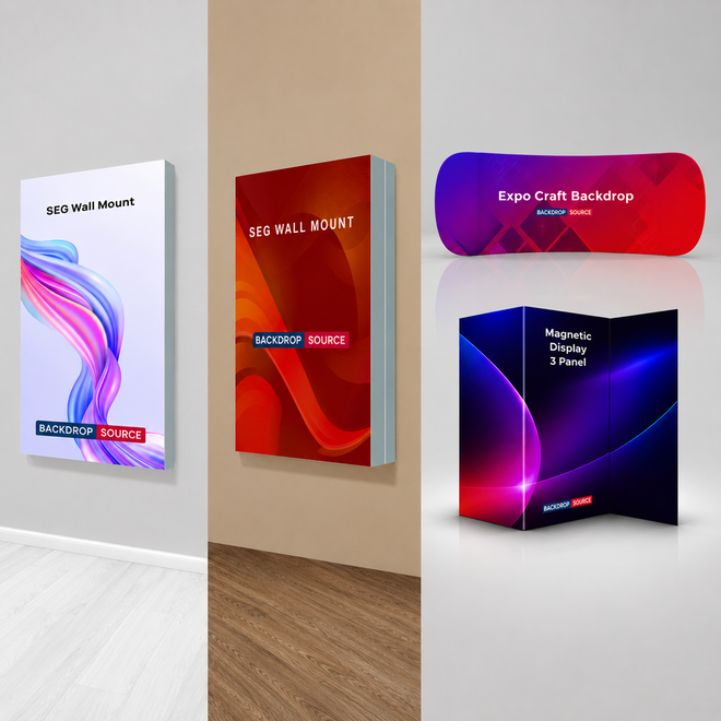 9m Trade Show Displays & Backdrops