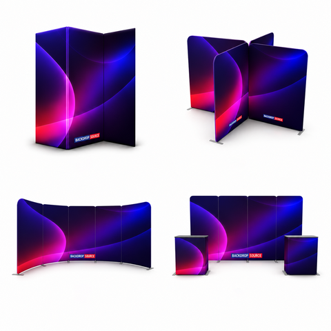 Magnetic Fabric Displays & Booth Kits