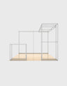 3x3m 3D Media Wall Booth Kit with L-Shape Corner & Counter