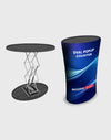 Backlit Oval Popup Counter