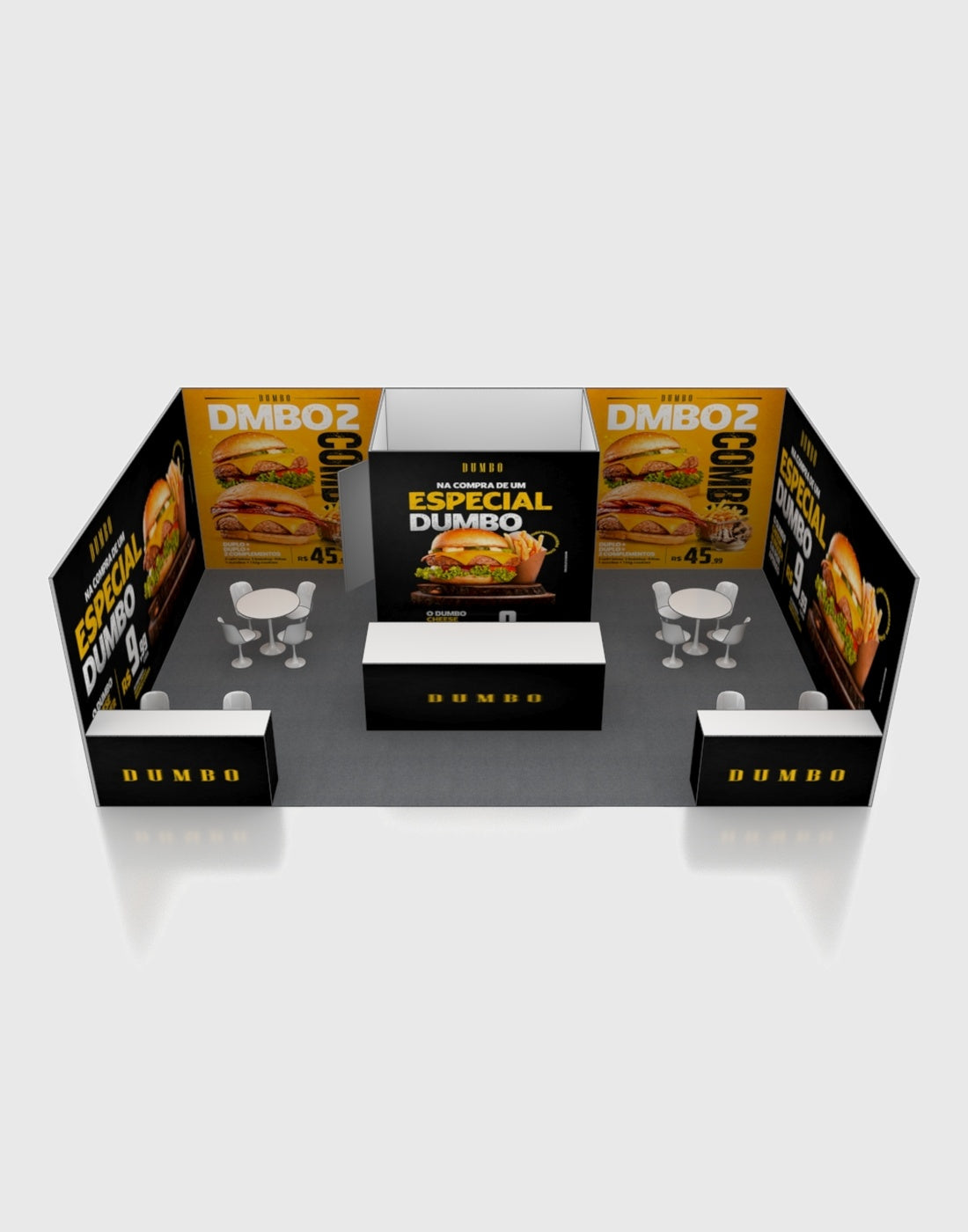 Modular Booth Kits 9m x 6m - Model 6