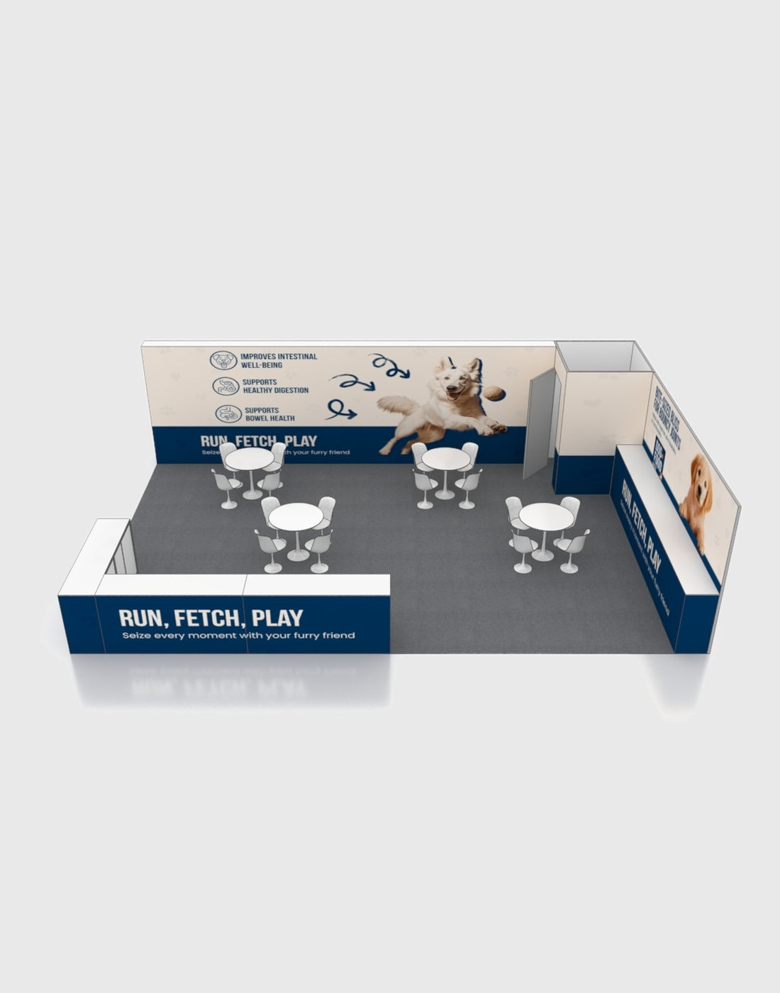 Modular Booth Kits 9m x 6m - Model 7