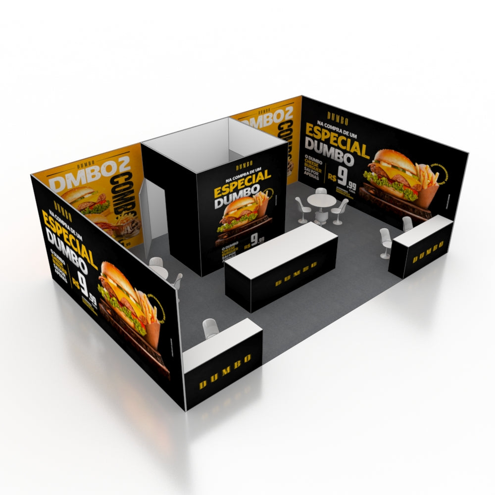 Modular Booth Kits 9m x 6m - Model 6