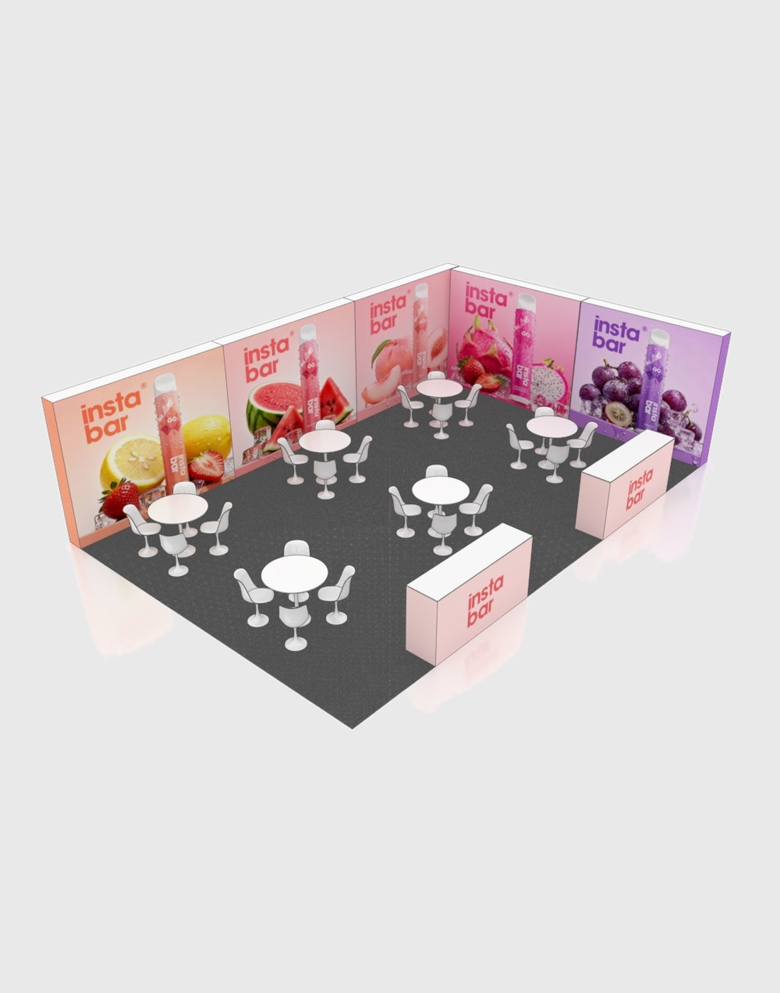 Modular Booth Kits 9m x 6m - Model 9