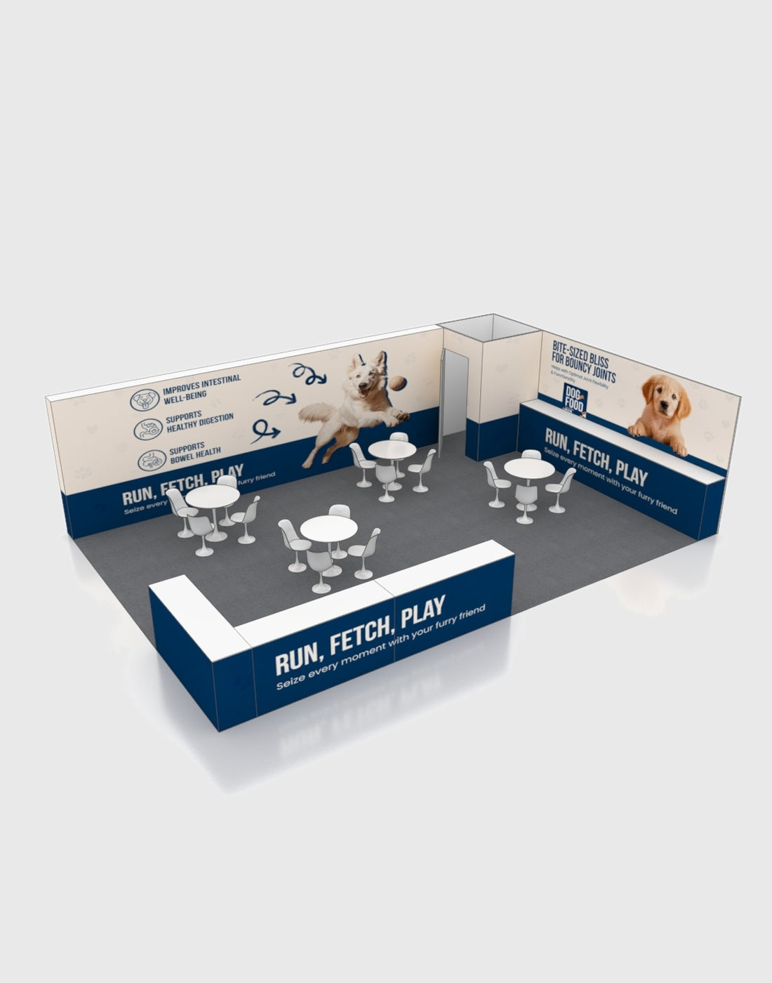 Modular Booth Kits 9m x 6m - Model 7