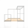3x3m 3D Media Wall Booth Kit with L-Shape Corner & Counter