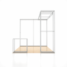 3x3m 3D Media Wall Booth Kit with L-Shape Corner & Counter