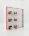Portable Straight Pop-Up Wall with Shelves