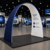 C Shape Tension Fabric Arch - 3m