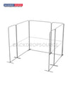Magnetic Fabric Booth Display - Model 2 (3m x 3m)