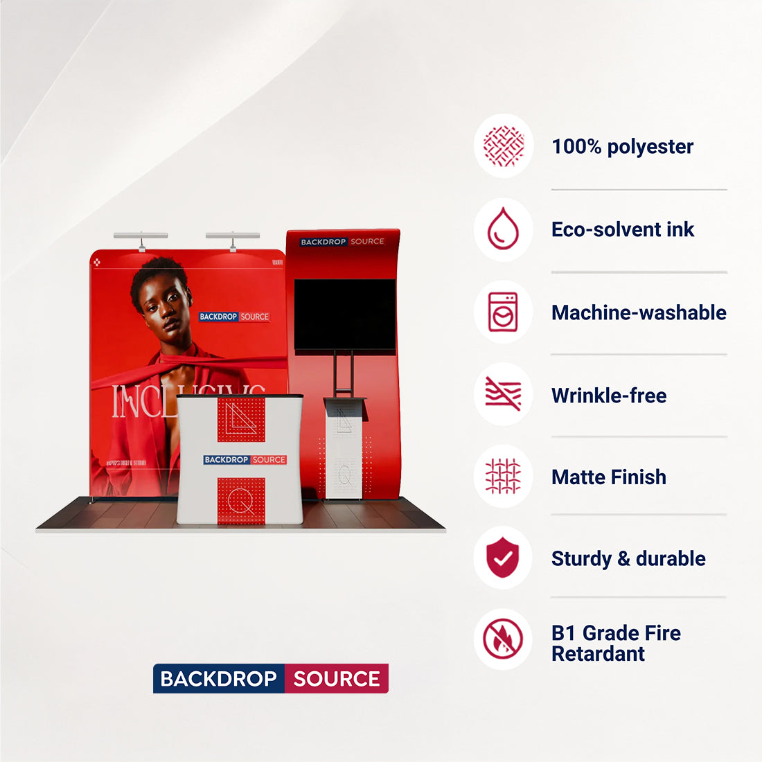Portable Exhibit Display 3m x 3m - Model 10