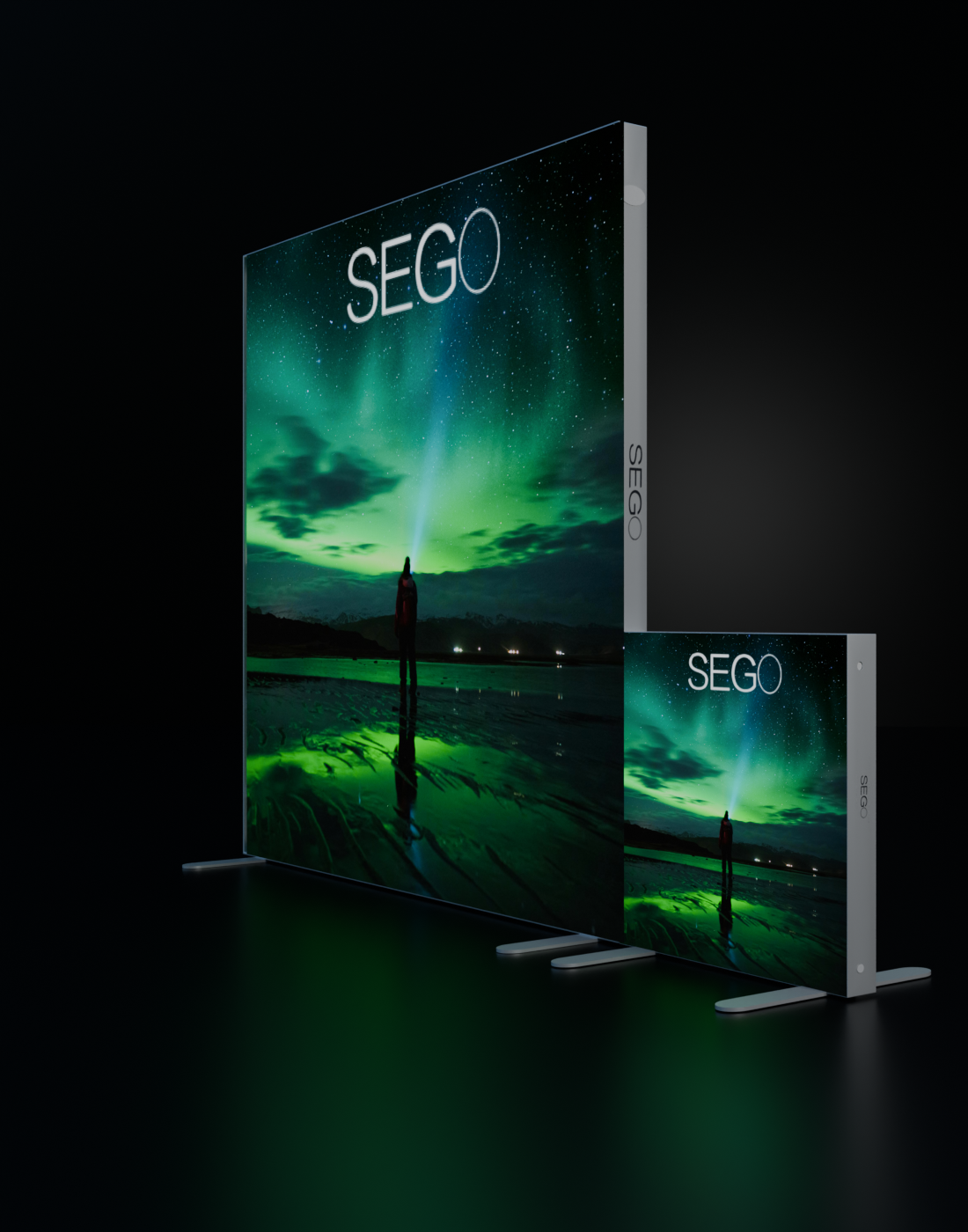 SEGO Backlit Booth 3m x 3m - Model 2