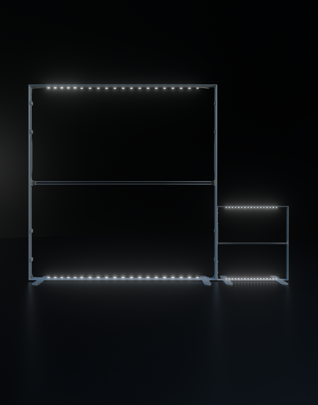 SEGO Backlit Booth 3m x 3m - Model 2