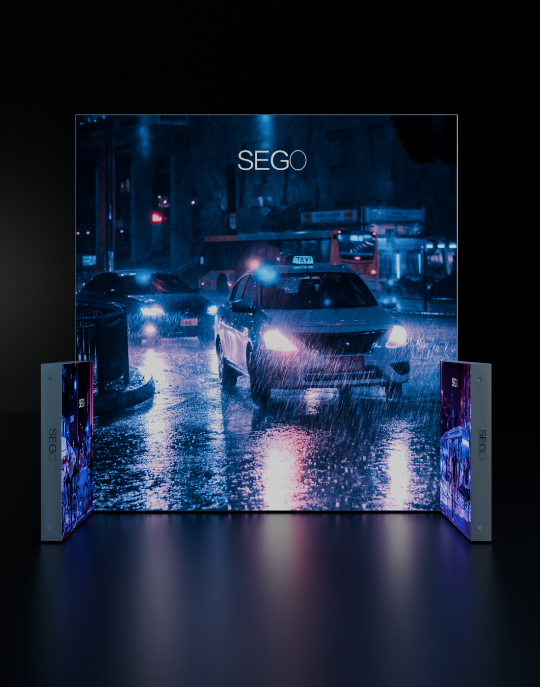 SEGO Backlit Booth 3m x 3m - Model 3