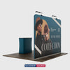 3m x 3m  Straight Exhibit Pro 3-in-1 Display Kit with Illume Lights