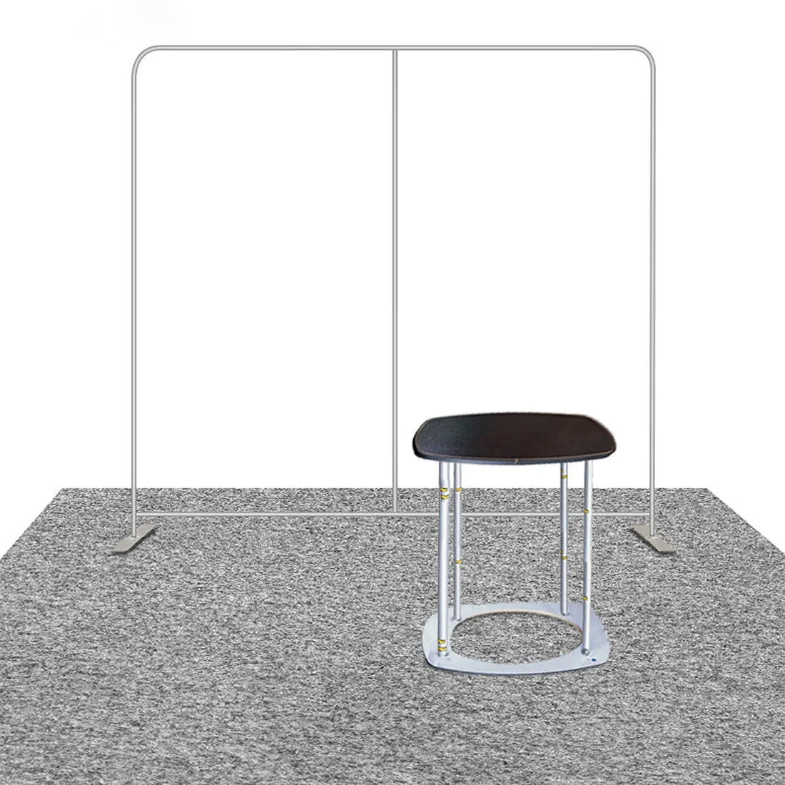 3m x 3m  Straight Exhibit Pro 3-in-1 Display Kit with Illume Lights
