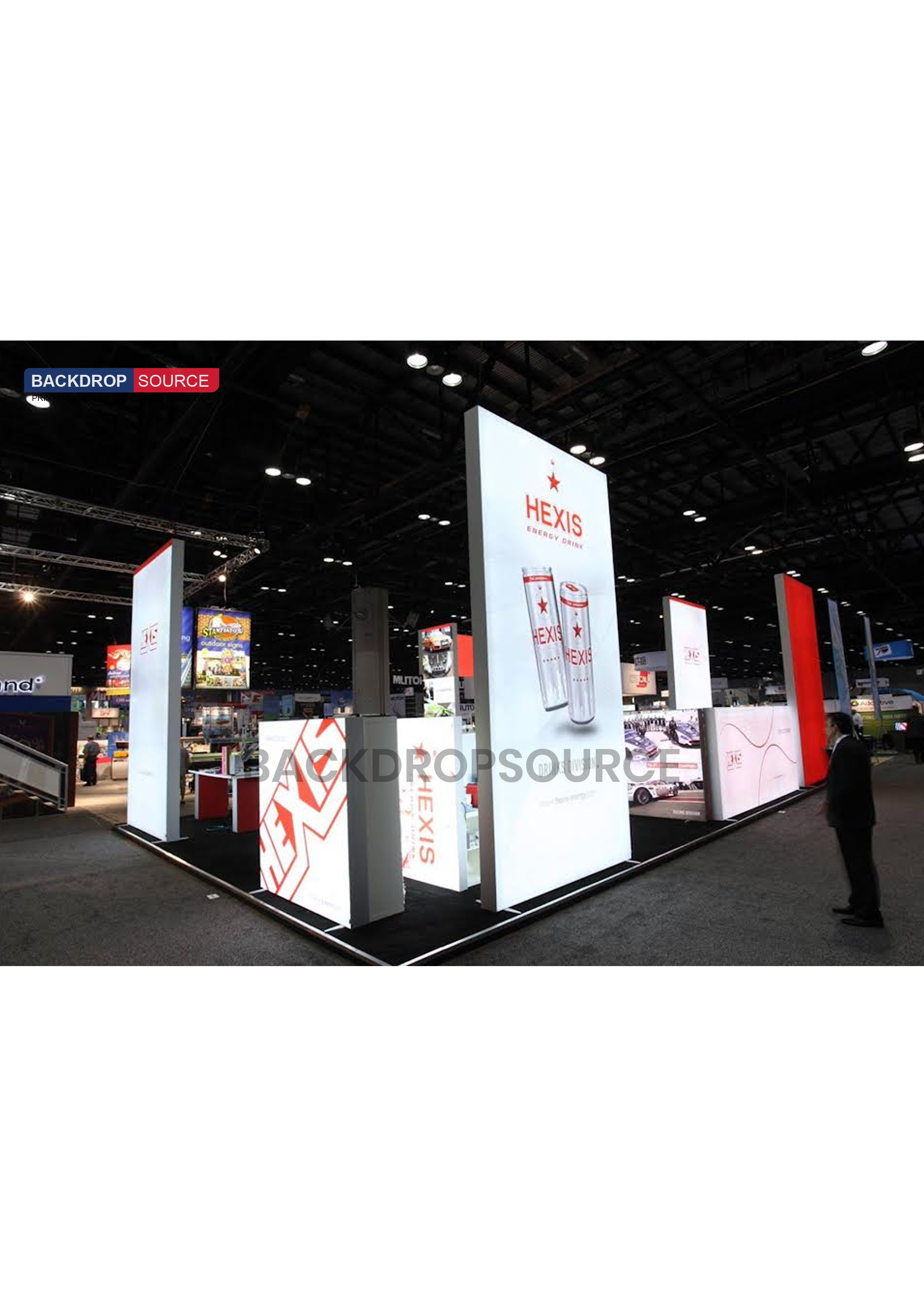 Backlit SEG Fabric Display Frame - 80mm Depth Aluminum Profile