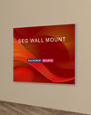 Wall-Mounted SEG Fabric display - 20mm Depth