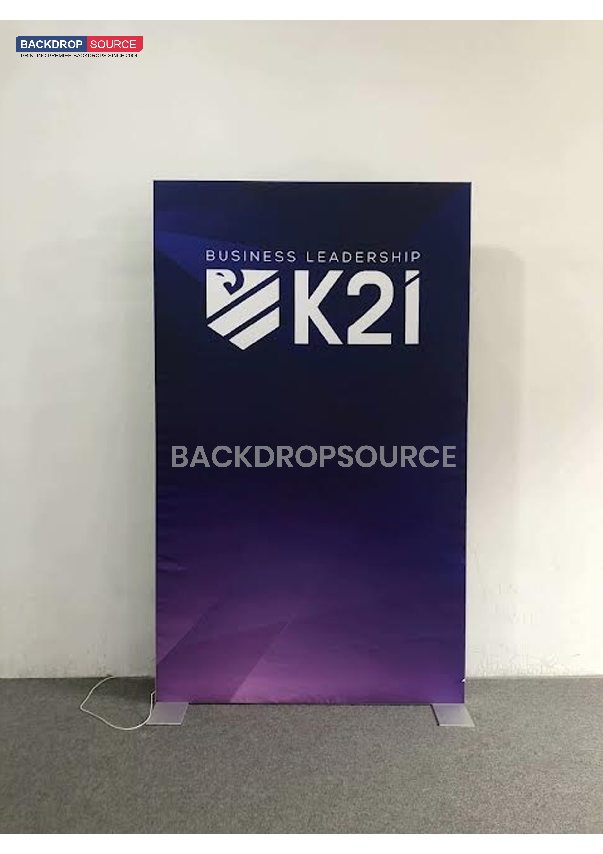 Backlit SEG Fabric Display Frame - 80mm Depth Aluminum Profile