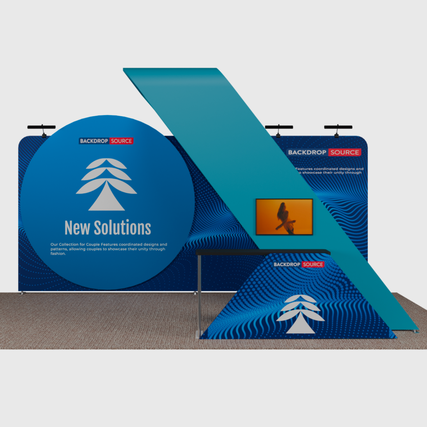 Portable Exhibit Display 6m x 3m - Model 18