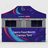4.5m x 3m Fabric Food Booth Canopy Tent