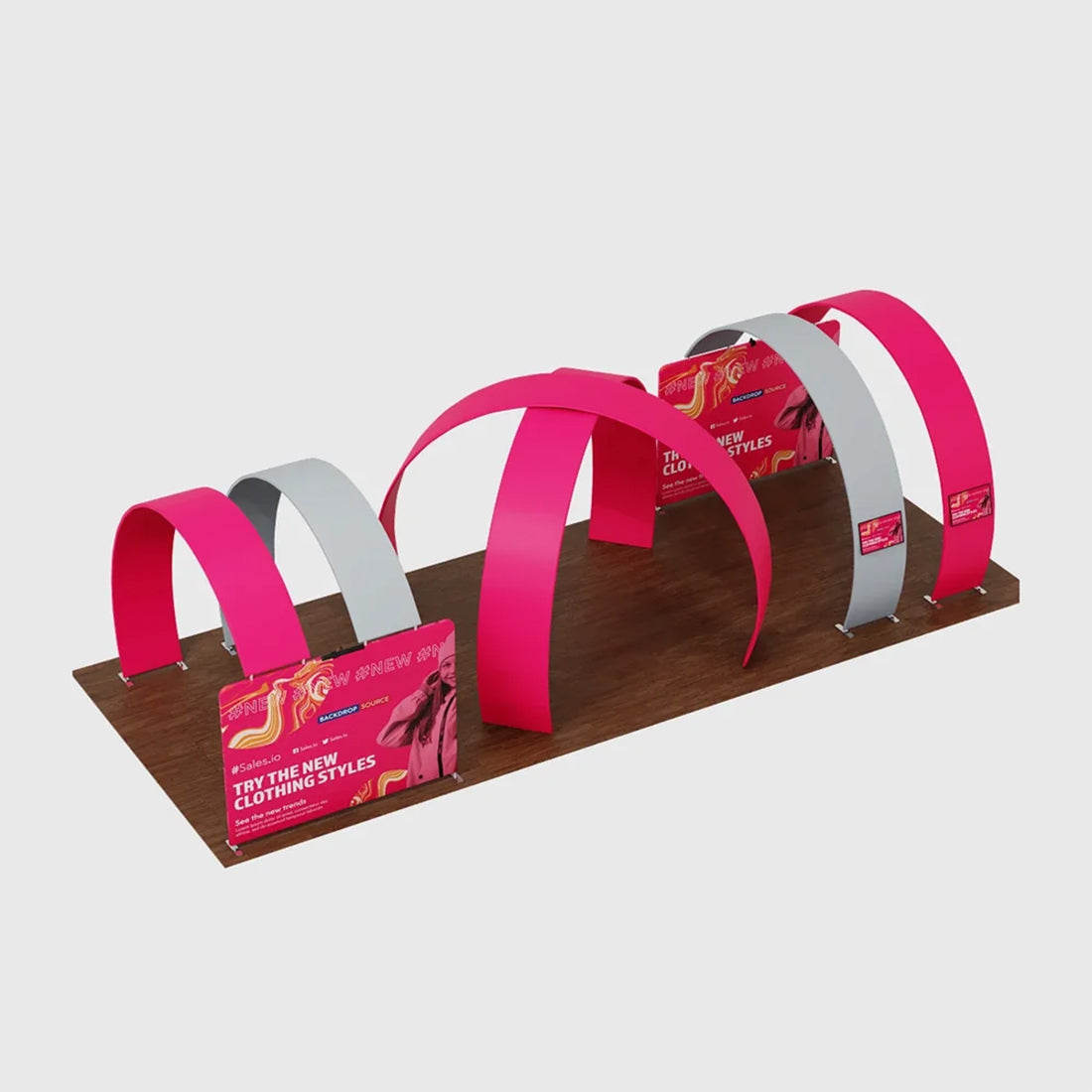 Modular Booth Kits 12m x 6m - Model 1
