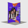 Folding SEG Display Tower with 4 Panels