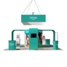 Modular Booth Kits 6m x 6m - Model 02
