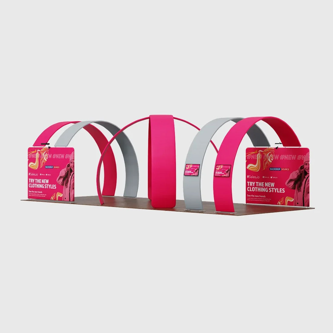 Modular Booth Kits 12m x 6m - Model 1