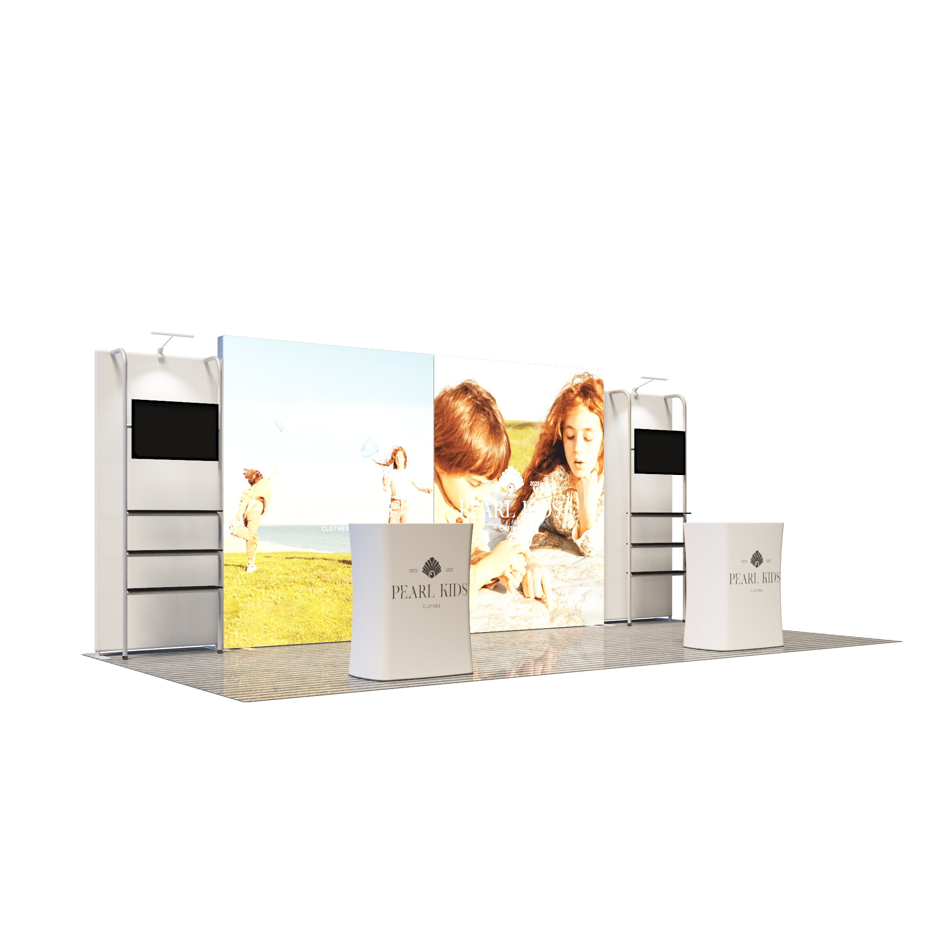 3m x 6m Modular Exhibition Display Kit – Model 7
