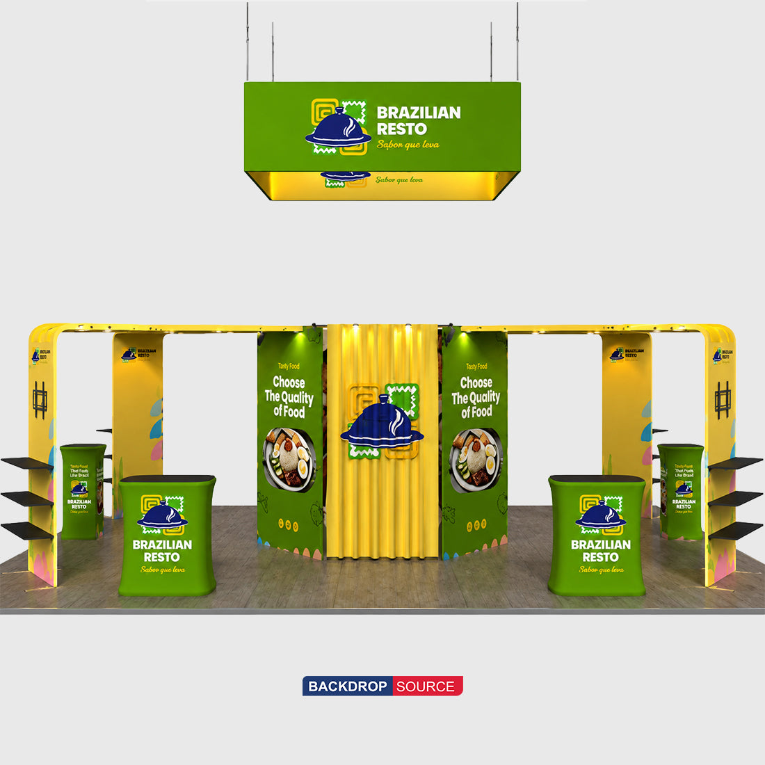 Modular Booth Kits 9m x 6m - Model 4