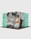 Magnetic Fabric Booth Display - Model 1 (3m x 3m)