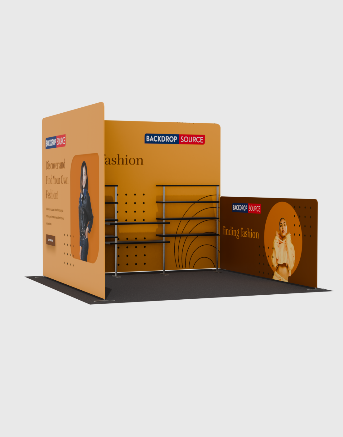 Portable Exhibit Display 3m x 3m - Model 21