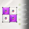 2 x 2 Fabric GeoMetrix Pop Up Grid Display