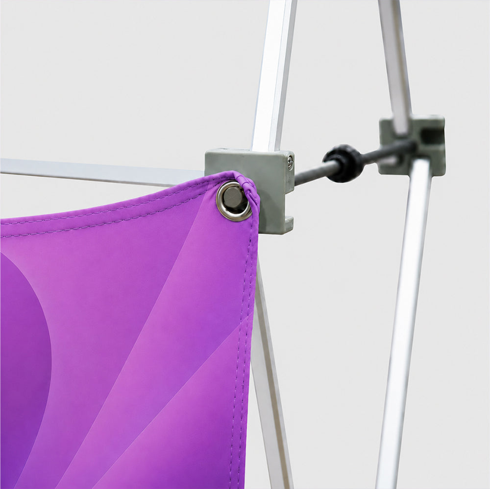 2 x 3 Fabric GeoMetrix Pop Up Grid Display