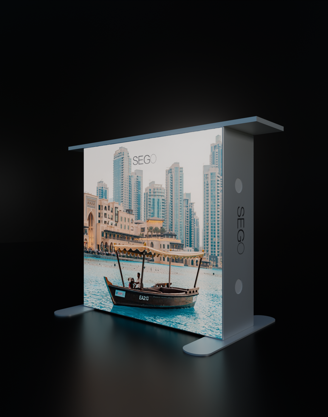 SEGO Lightbox Counters - 1m W x 1m H