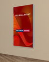 Wall-Mounted SEG Fabric display - 40mm Depth