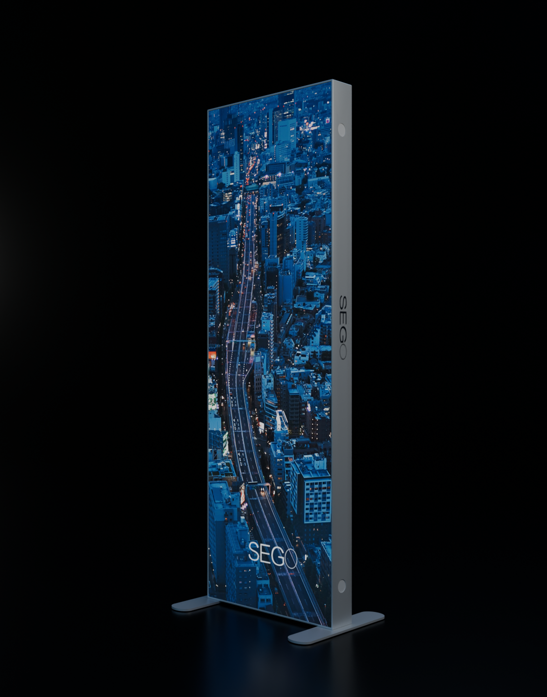 SEGO Backlit Lightbox - 1m W x 2.3m H