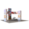 Modular Booth Kits 6m x 6m - Model 15