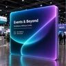 3D Tension Fabric Wall with LED Illumination