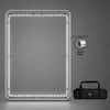 3D Tension Fabric Wall with LED Illumination
