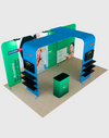 Portable Exhibit Display 3m x 6m  - Model 11